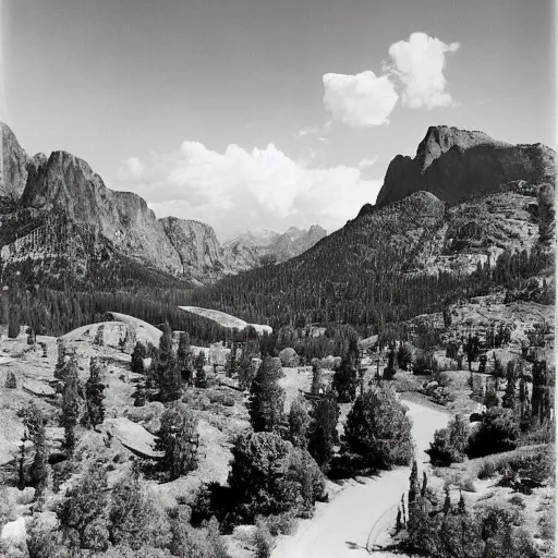 Prompt: good morning, by ansel adams