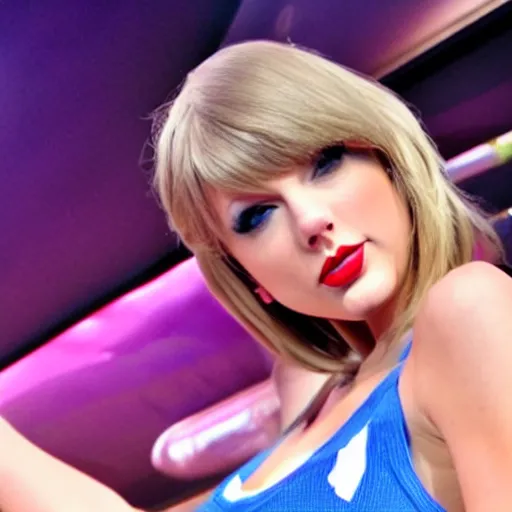 Image similar to Taylor Swift in Lola Bunny cosplay