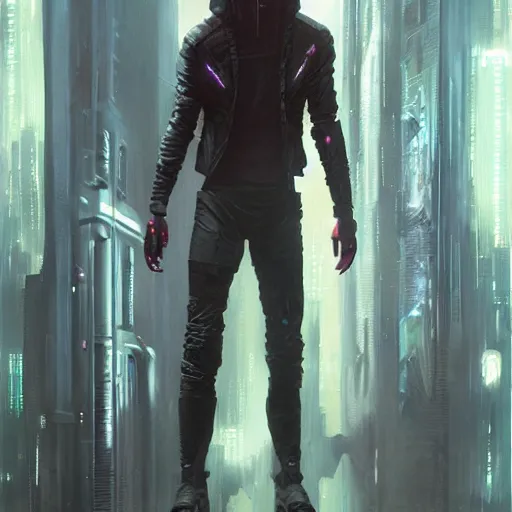 Image similar to evil a. i., cyberpunk, neuromancer, painted by greg rutkowski, painted by stanley artgerm, painted by magali villeneuve, digital art, trending on artstation