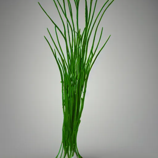 Image similar to a three dimensional representation of a four dimensional chive