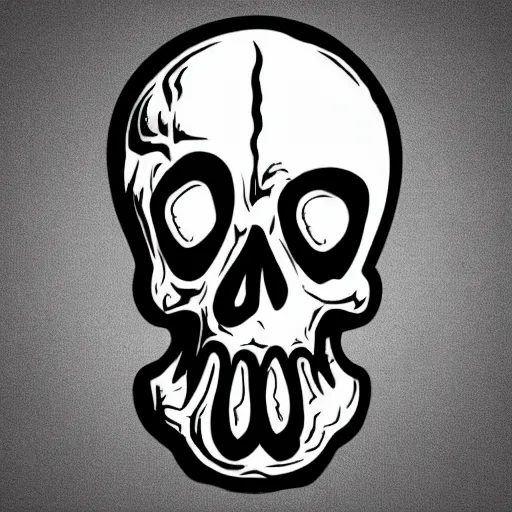 Image similar to death metal themed skull shaped microphone vector logo for a record label, dark, horrorcore, grunge, dark forest, ent, symmetrical golden ratio