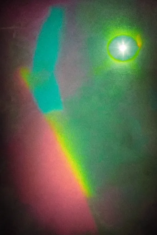 Prompt: brocken spectre, lost lost in the void, magic portal