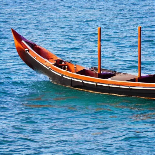 Image similar to a boat in the sea