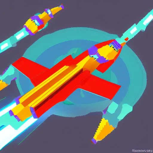 Prompt: spaceship traveling at light speed, sci fi, pixel art