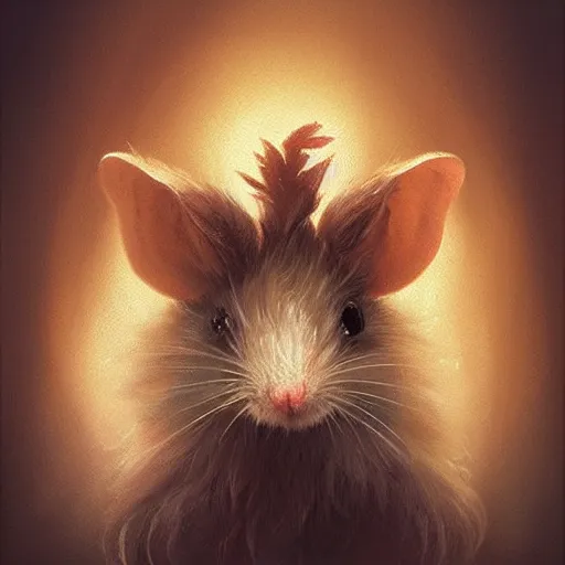 Prompt: portrait character design a cute feathered mouse, inspired by brian froud, portrait studio lighting by jessica rossier and brian froud and gaston bussiere