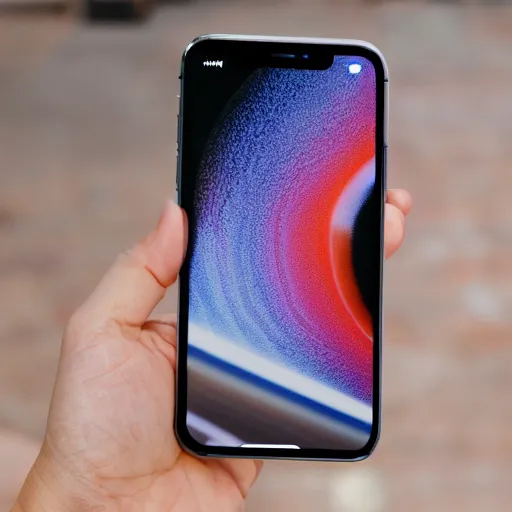 Prompt: an iphone without a notch