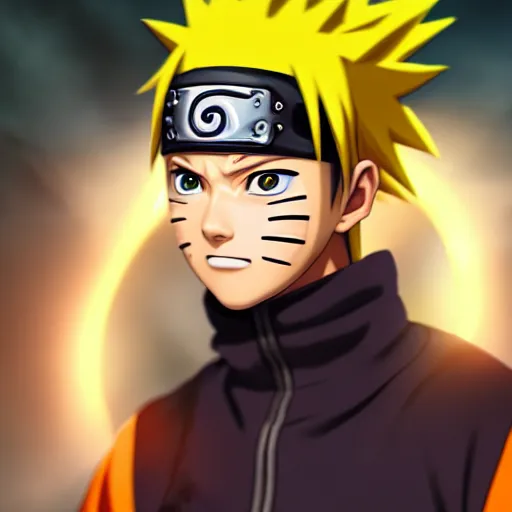 Naruto, detailed face, close up