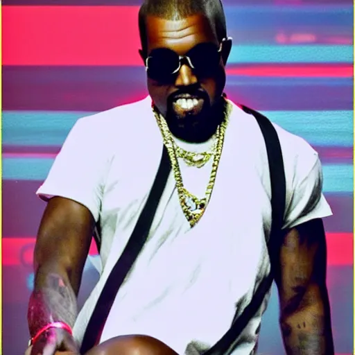 Prompt: Kanye West as a Vrock02 Fan
