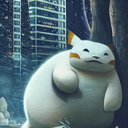 Image similar to national geographic photo of snorlax, pokemon in the wild, intricate, portrait, 8 k highly professionally detailed, hdr, award winning