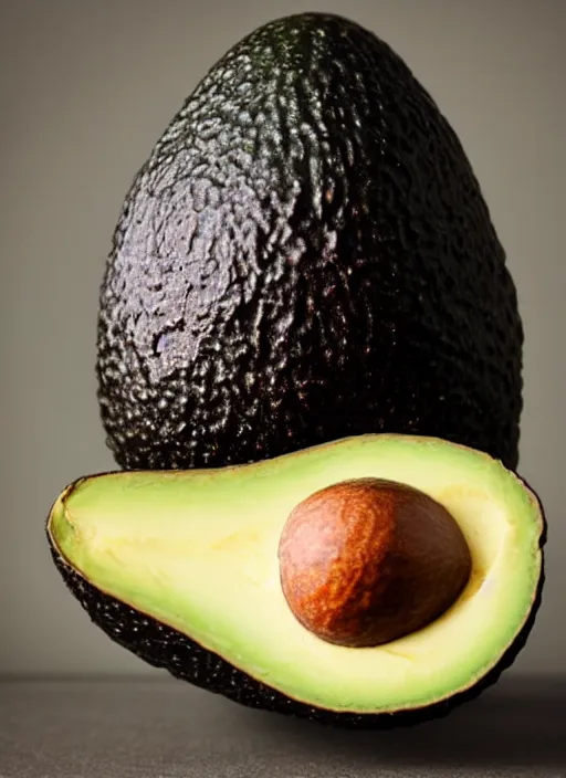 Image similar to dslr photo portrait still of an avocado as!!!! muppet!!!!! 8 5 mm f 1. 8