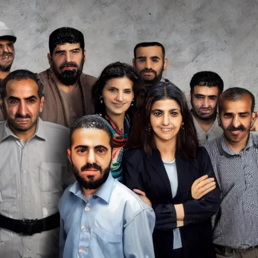 Prompt: closeup portrait of the future prophets of greater israel. photo.