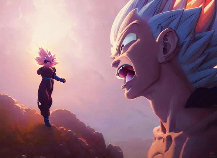 Image similar to highly detailed portrait of gash bell, in dragon ball, stephen bliss, unreal engine, fantasy art by greg rutkowski, loish, rhads, ferdinand knab, makoto shinkai and lois van baarle, ilya kuvshinov, rossdraws, tom bagshaw, global illumination, radiant light, detailed and intricate environment