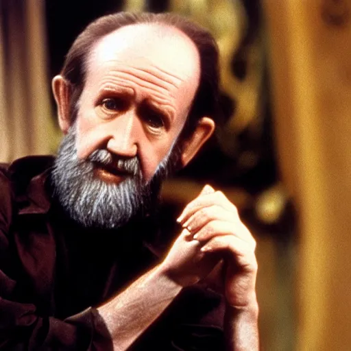 Image similar to jim henson as george carlin, movie, biopic,