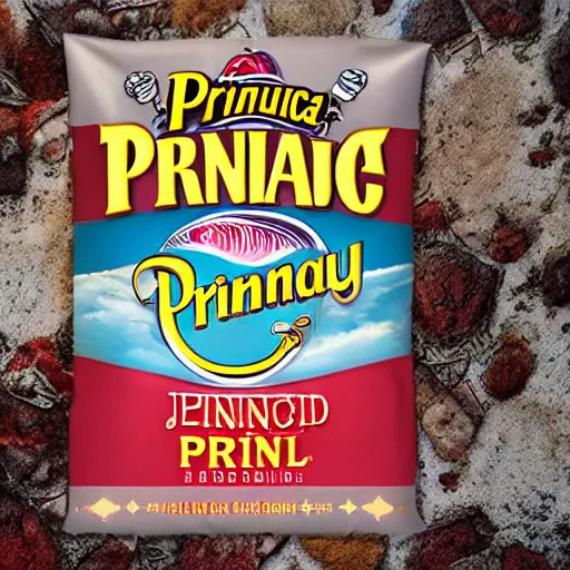 Image similar to the bermuda priangle, promo image for the new pringle which is a bermuda priangle, bonkers af, jeff