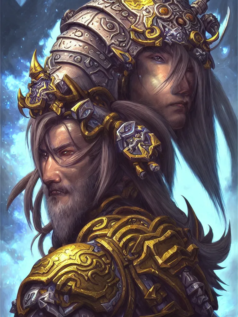 Prompt: “World of Warcraft character portrait drawn by Katsuhiro Otomo, photorealistic style, intricate detailed oil painting, detailed illustration, oil painting, painterly feeling, centric composition singular character”