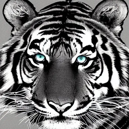 Image similar to tiger design by bill waterson