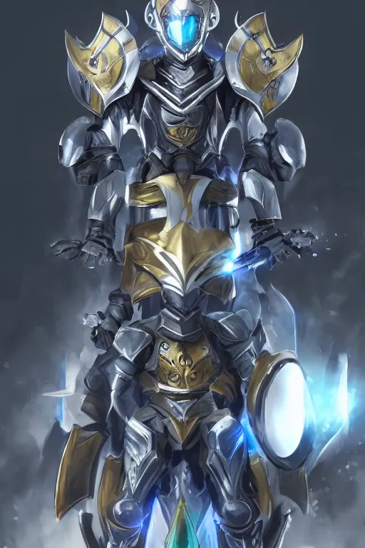 Image similar to helmet armor guardian destiny in witch queen illumination ray tracing hdr fanart arstation by sung choi robot ninja mask and eric pfeiffer and gabriel garza and casper konefal