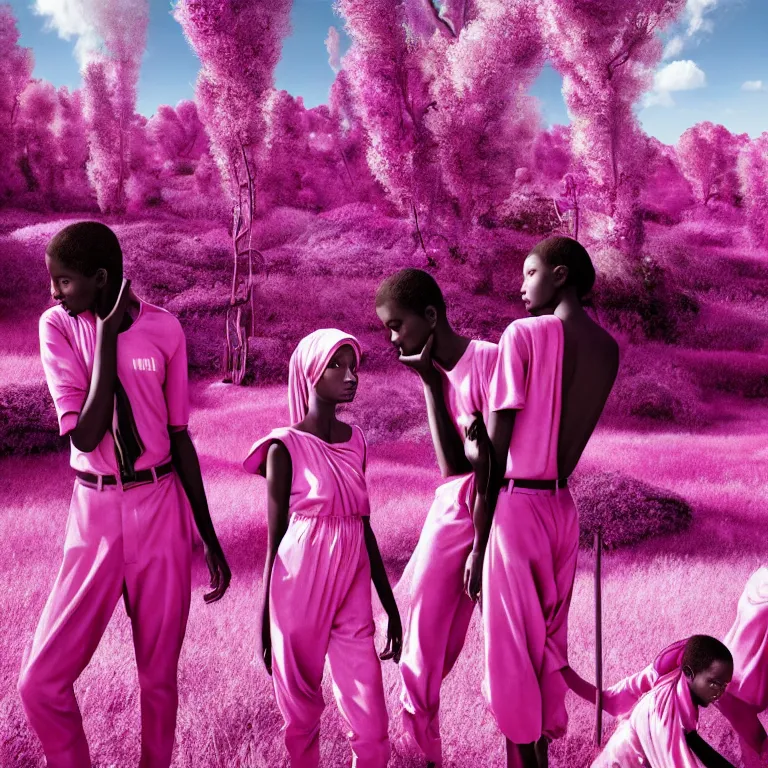 Image similar to fragrance advertising campaign by richard mosse