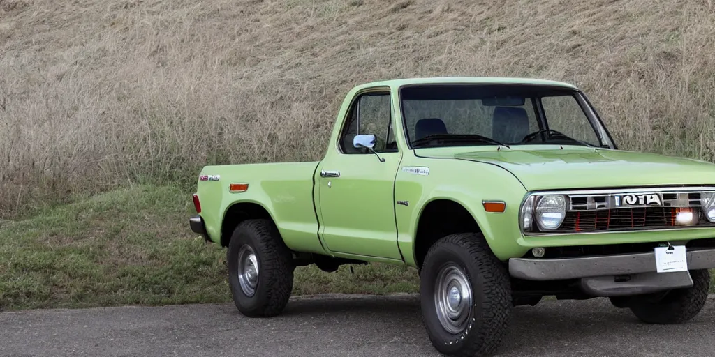 Prompt: 1970s Toyota Tacoma