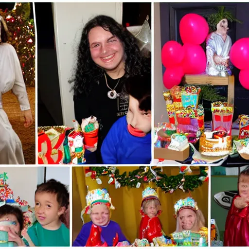 Image similar to jesus birthday party photos