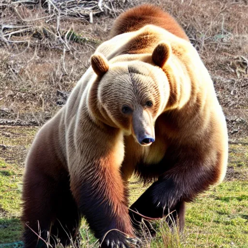 Image similar to a frisky bear