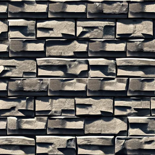 Image similar to stylized stone cladding texture