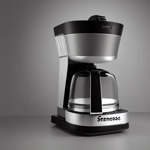 Image similar to Senseo coffee maker, product photography, studio lighting