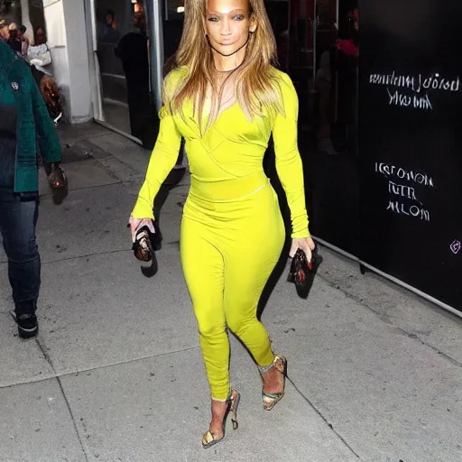 Prompt: full body photo of jennifer lopez as a corn