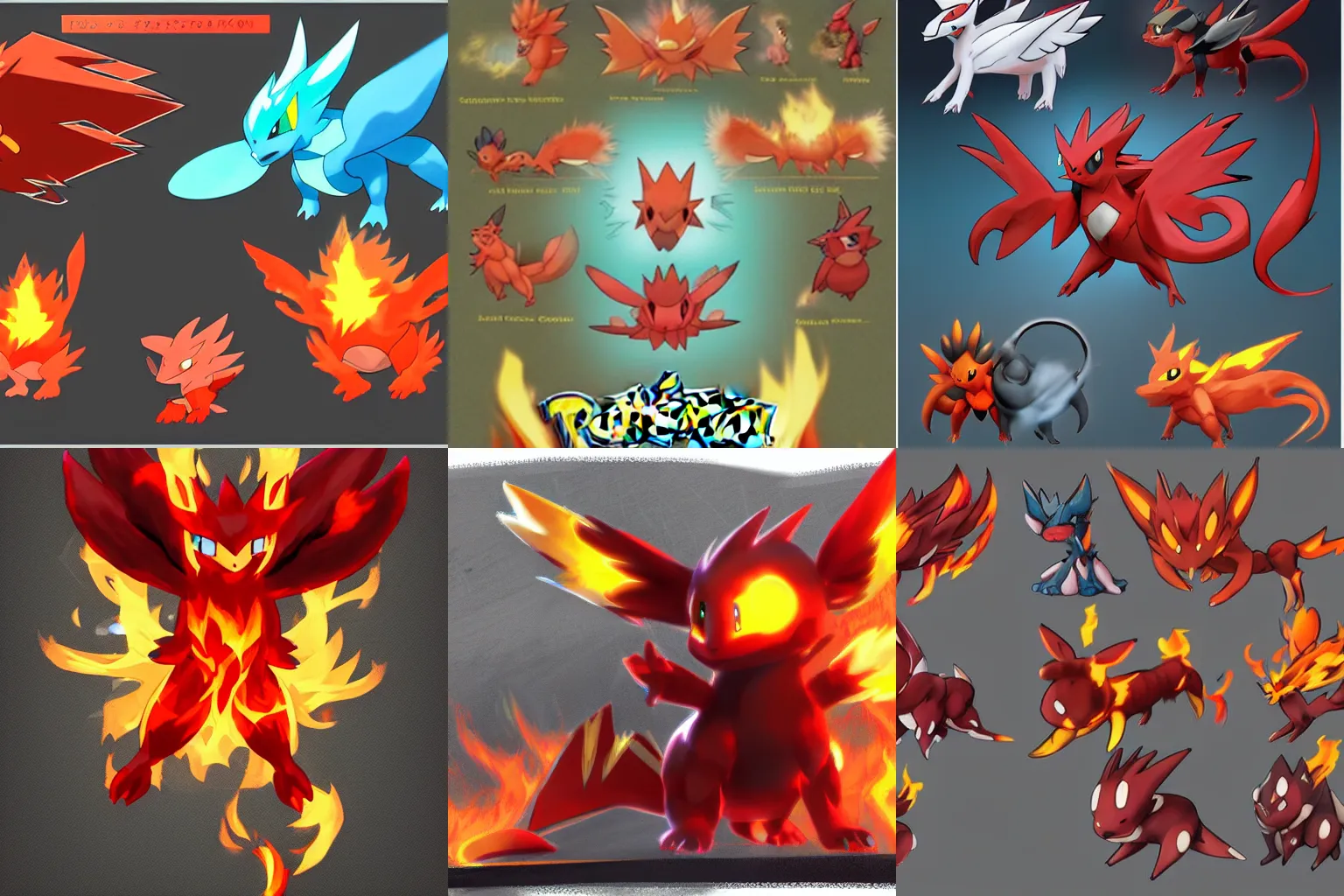 ArtStation - Red - Pokémon Fire Red