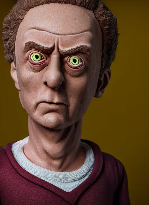 Image similar to morty from rick and morty closeup photograph dslr photorealistic, studio lighting, ektachrome, detailed, intricate, face detail