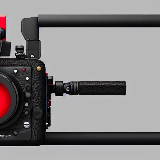 Image similar to arri alexa camera +red comodo 6k design