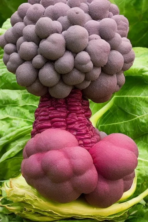 Image similar to plumbus, Vegetable