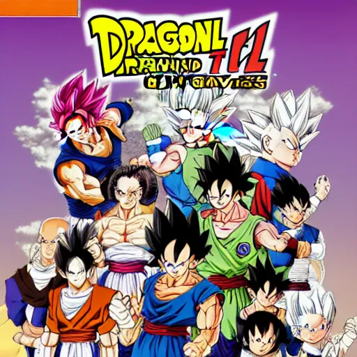 Image similar to ttrpg cover for dragon ball: grand adventures by Akira toriyama in the style of Dragon ball GT