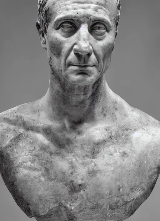 Image similar to a full portrait photo of julius caesar, f / 2 2, 3 5 mm, 2 7 0 0 k, lighting, perfect faces, award winning photography.