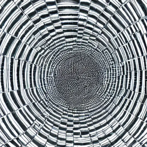 Image similar to a complicated optical illusion