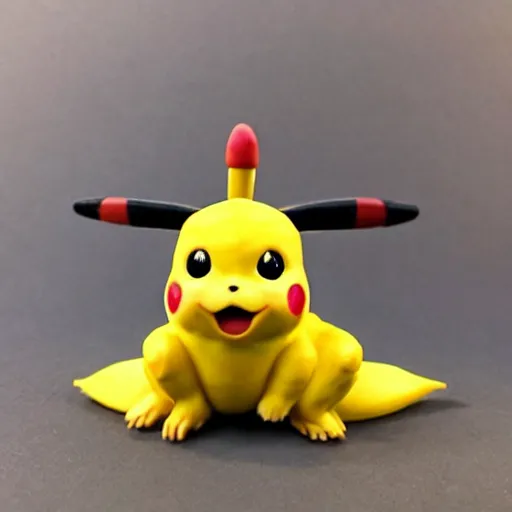 Image similar to a wax Pikachu