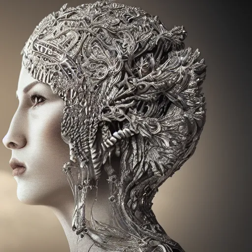 Image similar to the angel queen, 4 k, intricate detailed, jaw dropping, gorgeous, surreal, octane render