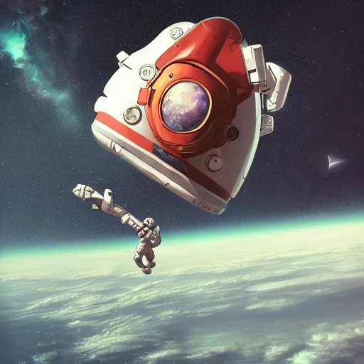 Image similar to minimalistic, hyperrealistic surrealism, award winning masterpiece with incredible details, epic stunning, an astronaut exploring an alternative reality where everything is upside down, highly detailed, trending on ArtStation, artgerm, wlop, Andrei Riabovitchev, Marc Simonetti, yoshitaka Amano, daily deviation, IAMAG