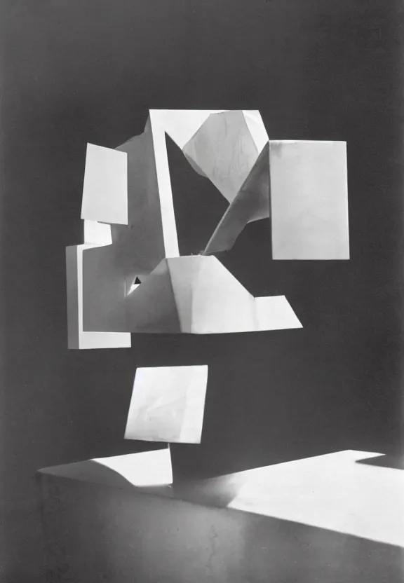 Image similar to a white object with writing on it sitting on a table, a surrealist sculpture by marcel duchamp, archival pigment print, 1 9 1 4, conceptual art, artwork, academic art, surrealist