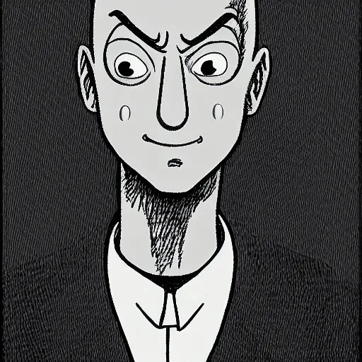 Image similar to portrait of saitama by dr seuss