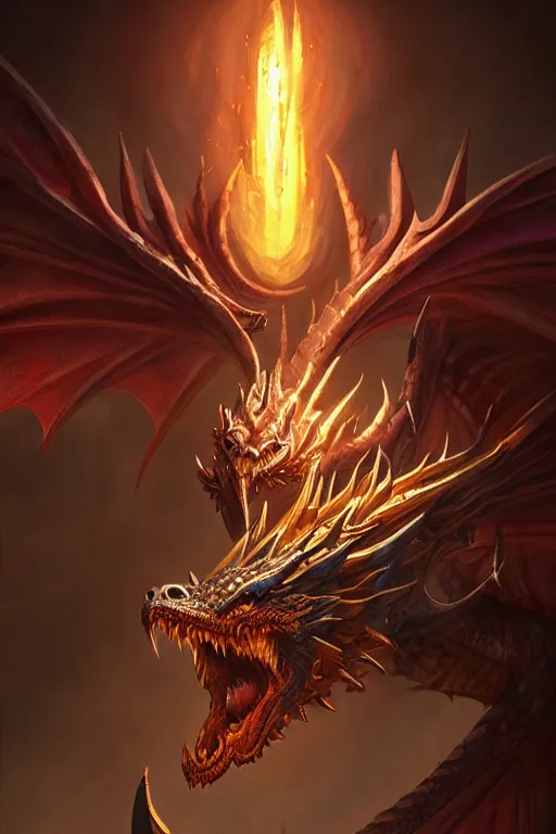 Image similar to epic dragon warlock character design, highly detailed, d & d, fantasy, highly detailed, digital painting, trending on artstation, concept art, sharp focus, illustration, global illumination, ray tracing, realistic shaded, art by artgerm and greg rutkowski and fuji choko and viktoria gavrilenko and hoang lap