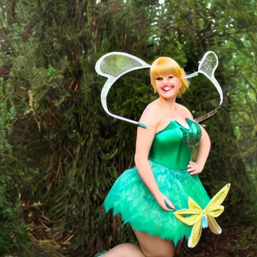 Image similar to christin hendricks as tinkerbell,