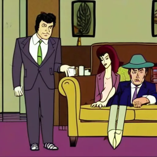 Image similar to Still from Columbo The Animated Series (1977)