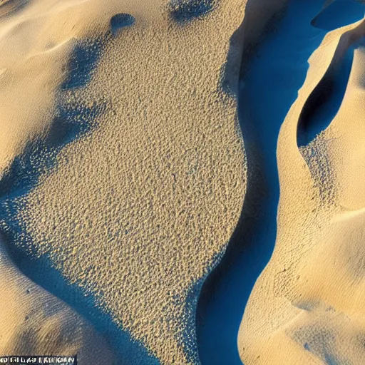 Image similar to dr. nathan found himself looking at what seemed a dune top, but was in fact an immensely magnified portion of the skin area over the iliac crest