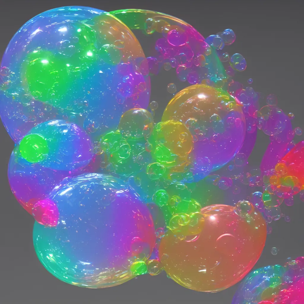 Image similar to rainbow soap bubble, hdri, 4 k, 8 k, cg, 3 d, rendering, unreal engine