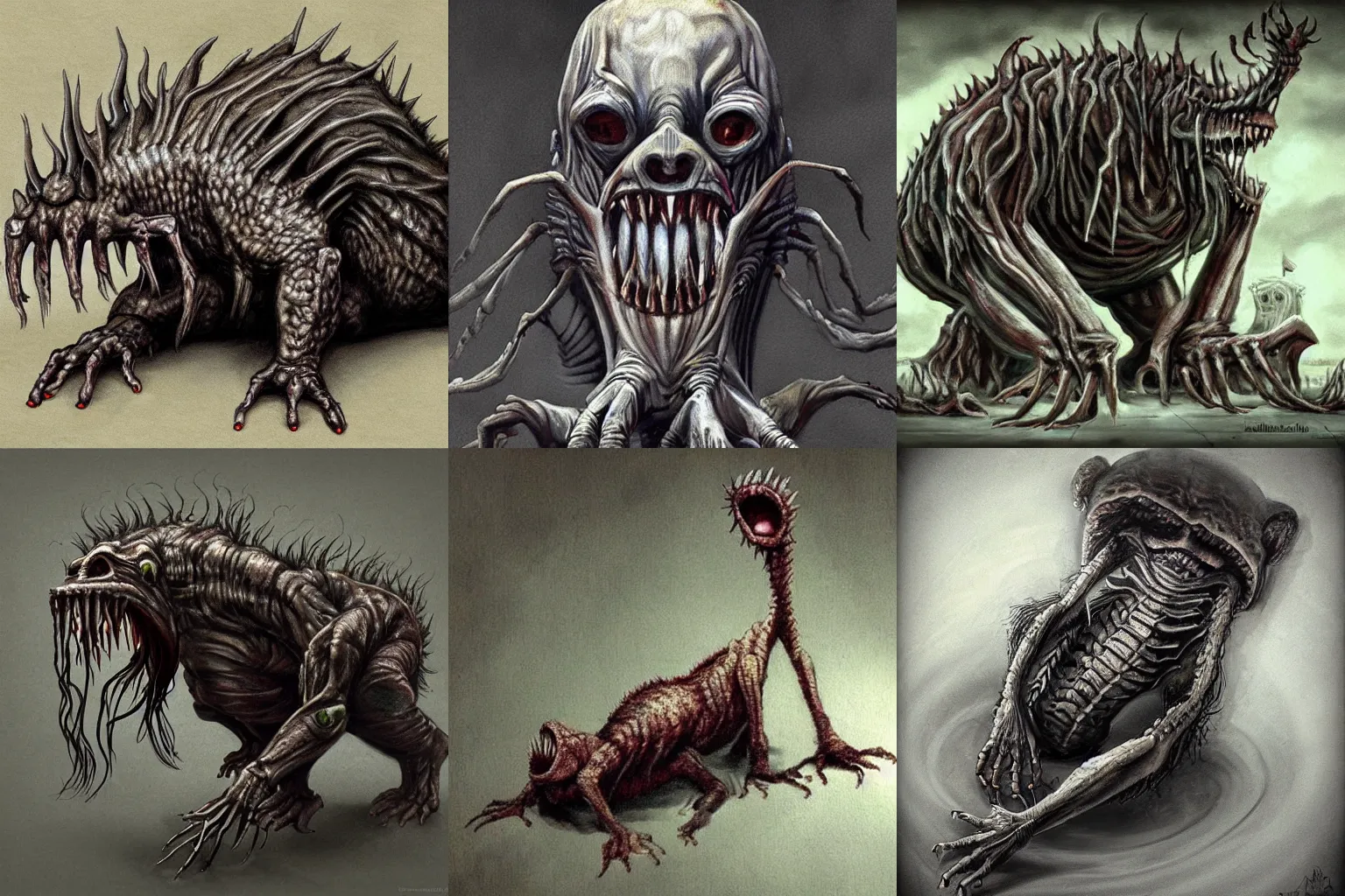 Scary Monsters  Scary monsters, Monster artwork, Fantasy monster