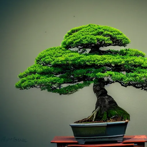 Prompt: beautiful photo of bonsai , uhd, HDR , very relaxing