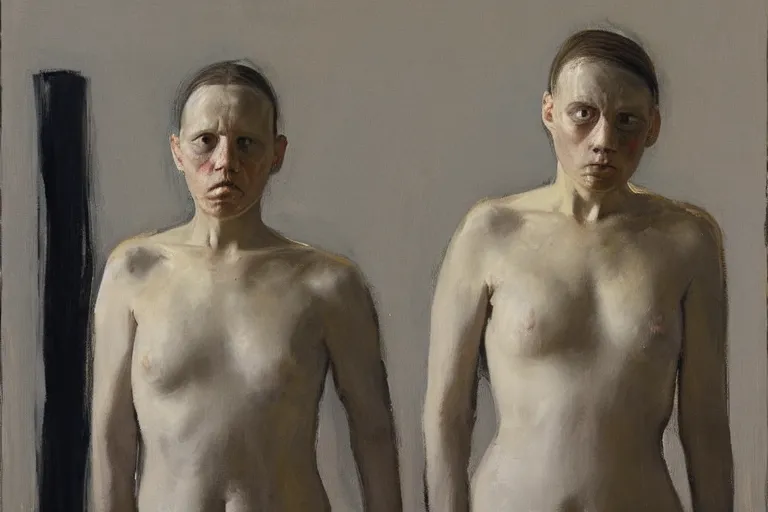 Image similar to art by michael borremans