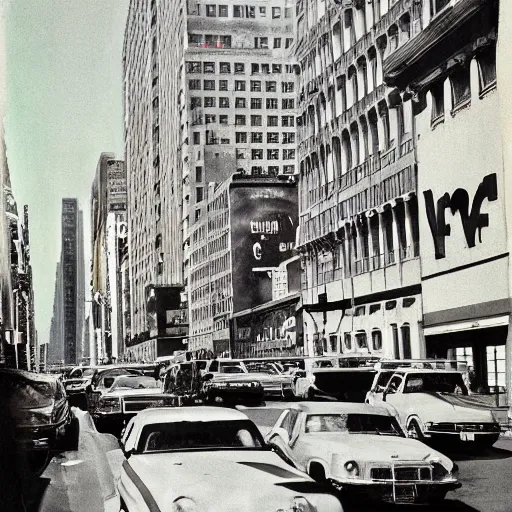 new york city street scene by georgia o’keeffe | Stable Diffusion