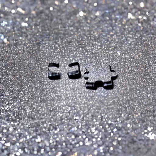 Image similar to Two interlocking puzzle pieces separated by one inch on a glittery surface, hi-res photo